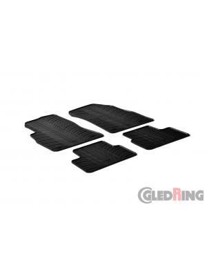 Original Gledring Passform Fußmatten Gummimatten 4 Tlg.+Fixing - Chevrolet Cruze 2009->